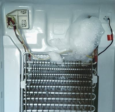 Наледь в холодильнике No Frost