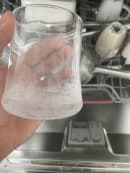 Белый налет на стаканах после посудомойки как отмыть